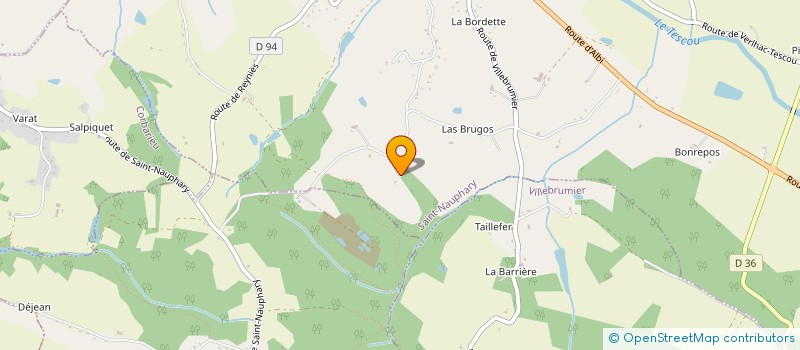 localisation de l'entreprise THE WALNUT TREE SANCTUARY  SAINT-NAUPHARY