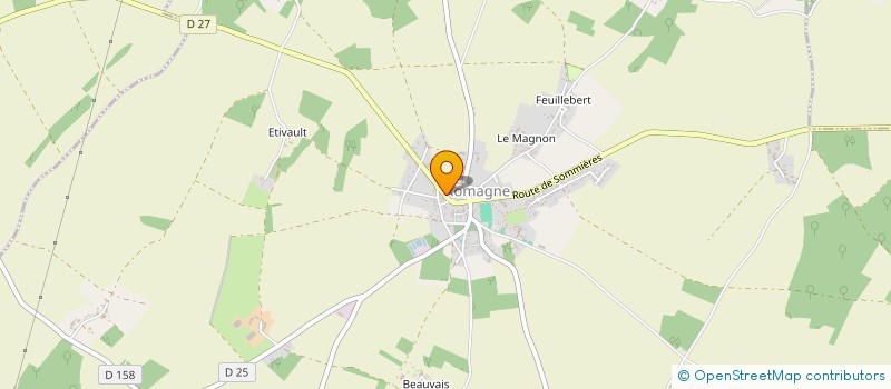 localisation de l'entreprise THE WE EMBALM PROJECT  VALENCE-EN-POITOU