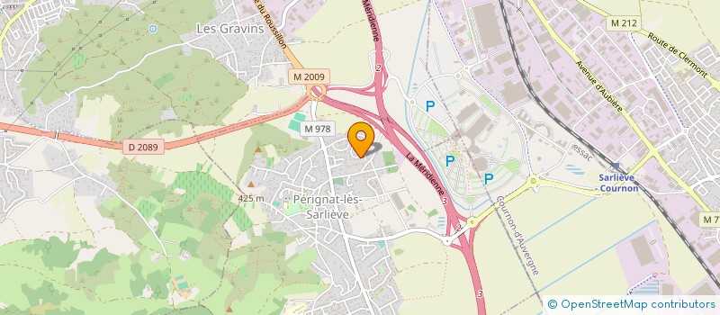 localisation de l'entreprise THE WEB FRANCE - PAPER LIES  PERIGNAT-LES-SARLIEVE