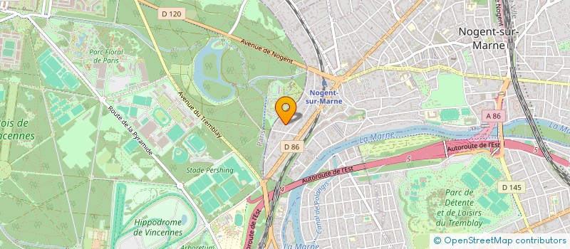 localisation de l'entreprise THE WELCOME CHANGE CORPORATION  NOGENT-SUR-MARNE