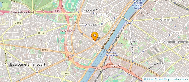 localisation de l'entreprise THE WHITE CARD  PARIS