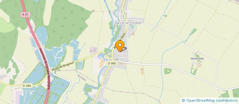 localisation de l'entreprise THE WIGGERS  BEIRE-LE-CHATEL