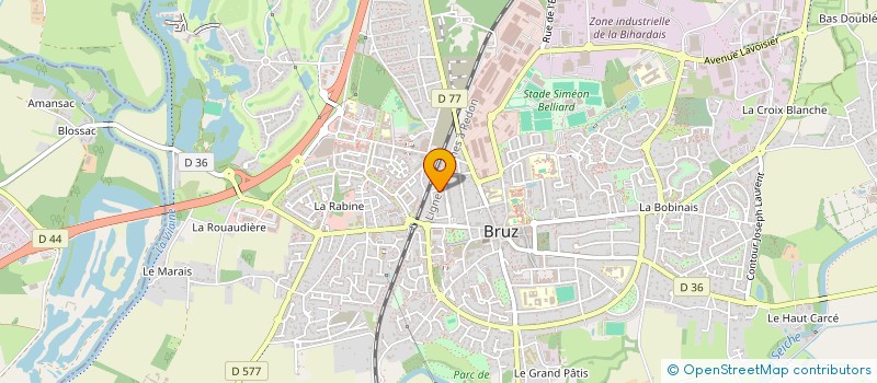 localisation de l'entreprise THE WILD CATS COMPANY  BRUZ