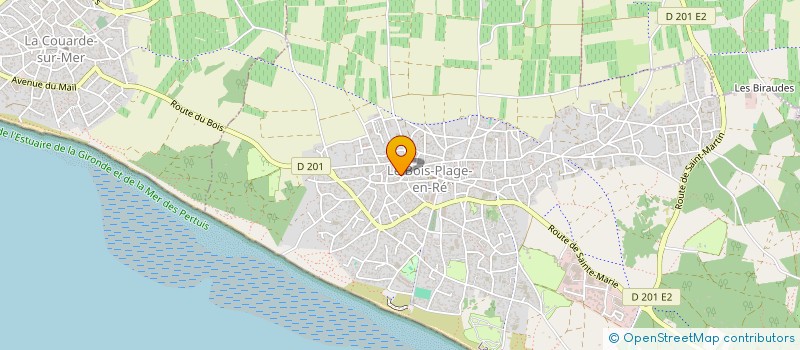 localisation de l'entreprise THE WILD CRY  LE BOIS-PLAGE-EN-RE