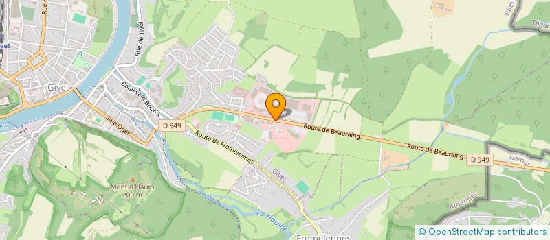 localisation de l'entreprise THE WINE GUARD COMPANY  GIVET