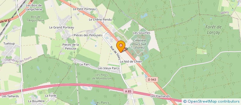 localisation de l'entreprise THE WOLF  ESVRES