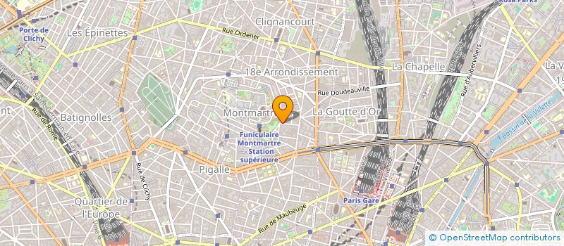 localisation de l'entreprise THE WOODS GALLERY  PARIS