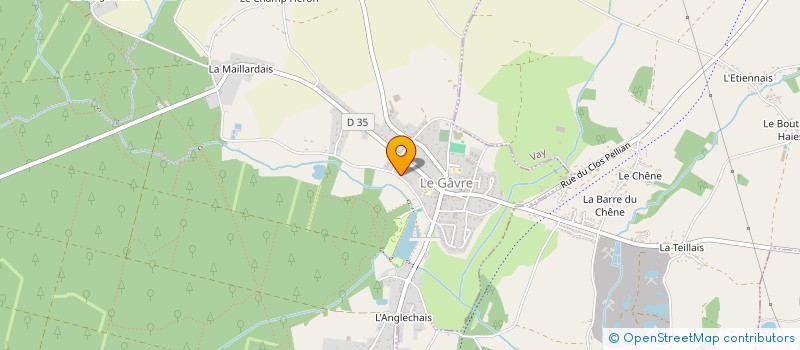 localisation de l'entreprise THE WORLD COMPANY  LE GAVRE