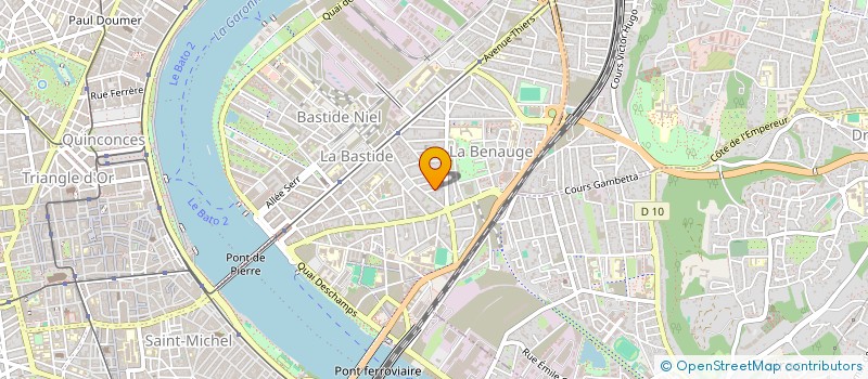 localisation de l'entreprise THE WORLD IS YOURS  BORDEAUX