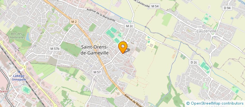 localisation de l'entreprise THE YACHT MATE  SAINT-ORENS-DE-GAMEVILLE