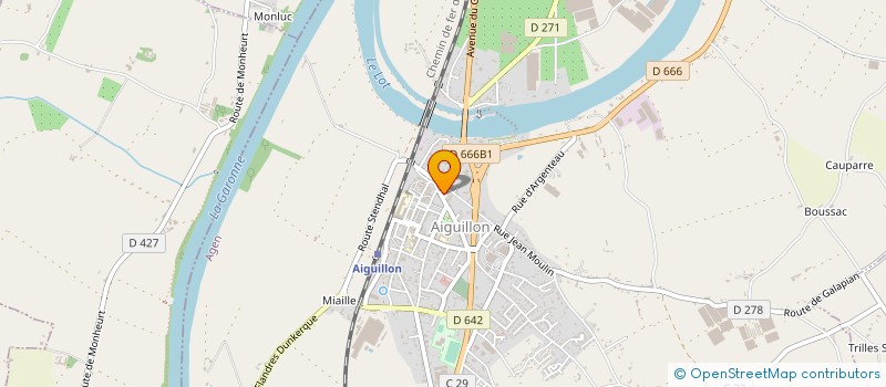 localisation de l'entreprise THE YELLOW STACK  SAUCATS