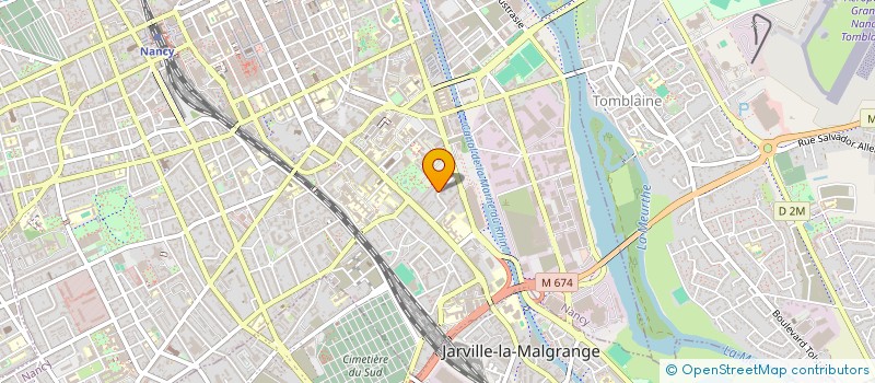 localisation de l'entreprise THE4CORNERS  NANCY