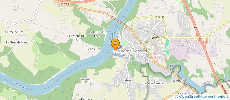 localisation de l'entreprise THE4WOLFIES  LA ROCHE-BERNARD