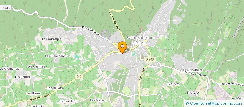 localisation de l'entreprise THE64COMPANY  SAINT-SATURNIN-LES-APT