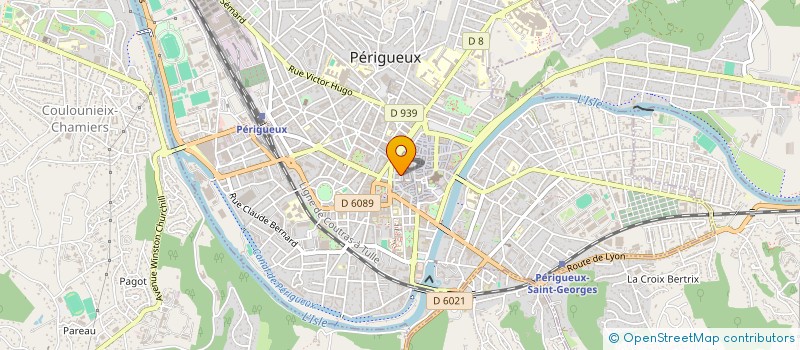 localisation de l'entreprise THEA à PERIGUEUX