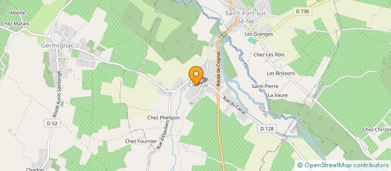 localisation de l'entreprise THEA  CIERZAC