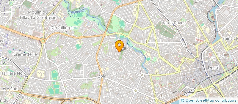 localisation de l'entreprise THEA KROMA à NANTES