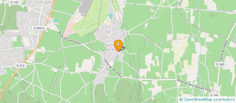 localisation de l'entreprise THEAFONTS  SAINT-PAUL-LES-FONTS