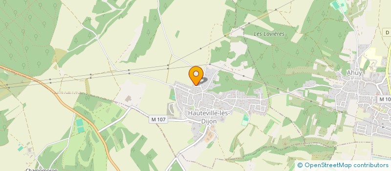 localisation de l'entreprise THEAL GESTION  HAUTEVILLE-LES-DIJON