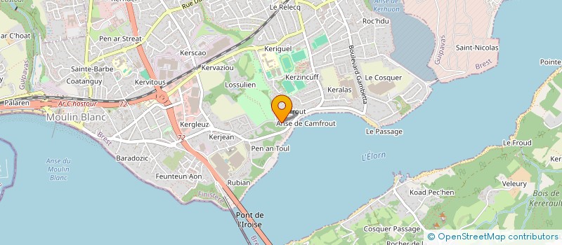 localisation de l'entreprise THEALIA  LE RELECQ-KERHUON