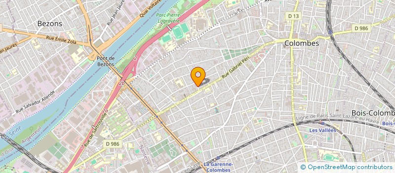 localisation de l'entreprise THEANA DECORATION  COLOMBES