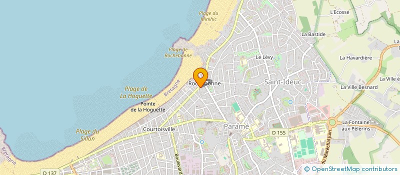 localisation de l'entreprise THEARD  SAINT-MALO