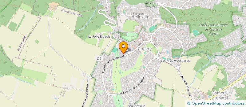 localisation de l'entreprise THEATER ART SHOW SOCIETY à GIF-SUR-YVETTE