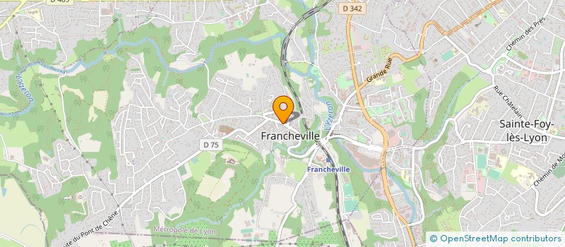 localisation de l'entreprise THEATR'ARTS à FRANCHEVILLE