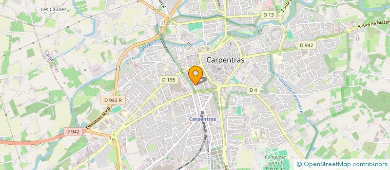 localisation de l'entreprise THEATR'ETC à CARPENTRAS