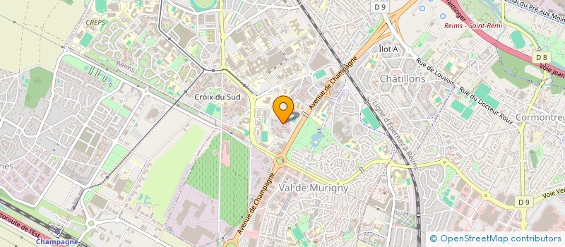 localisation de l'entreprise THEATRAL EST  REIMS