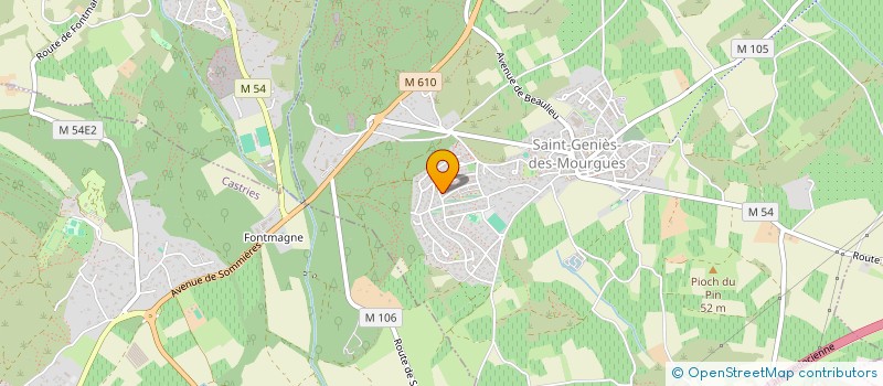 localisation de l'entreprise THEATRALAIN  SAINT-GENIES-DES-MOURGUES