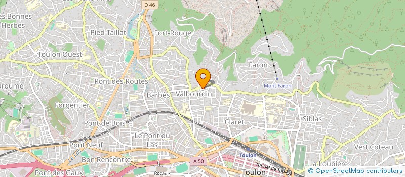 localisation de l'entreprise THEATRANIA  TOULON