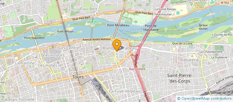 localisation de l'entreprise THEATRE A CRU  AMBOISE