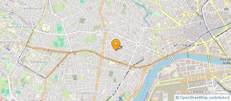 localisation de l'entreprise THEATRE A L'OREILLE  NANTES