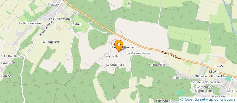 localisation de l'entreprise THEATRE A PITCHIPOI  CINAIS