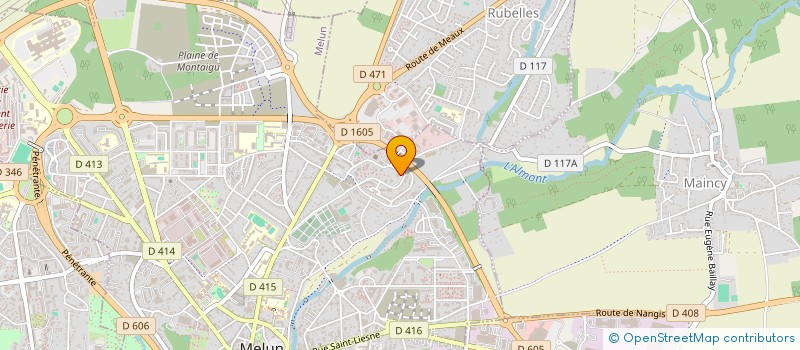 localisation de l'entreprise THEATRE AFRICAIN MAGHREBIN ET ANTILLAIS à MELUN