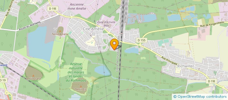 localisation de l'entreprise THEATRE ALSACIEN DE LUTTERBACH  LUTTERBACH