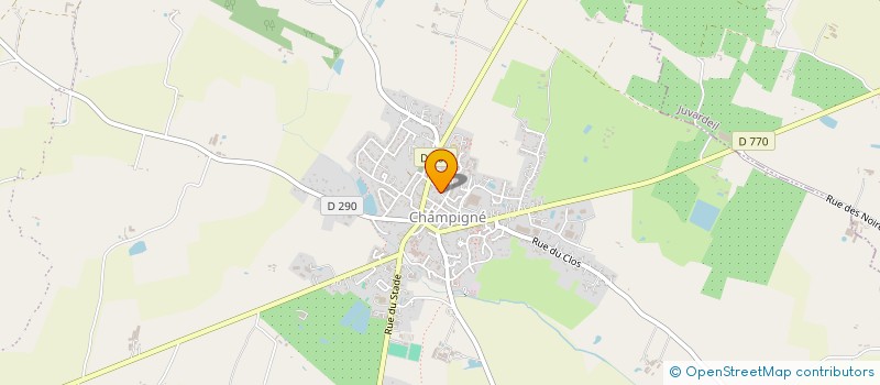 localisation de l'entreprise THEATRE AND CIE  LES HAUTS-D'ANJOU