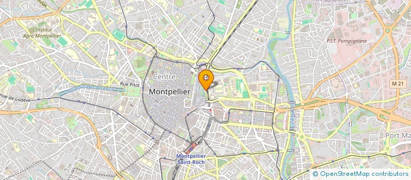 localisation de l'entreprise THEATRE ANIMATION JEUNE PUBLIC à MONTPELLIER
