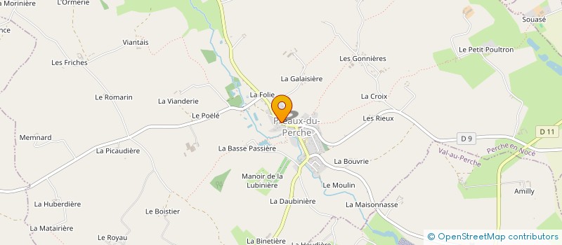 localisation de l'entreprise THEATRE BASCULE à PERCHE-EN-NOCE