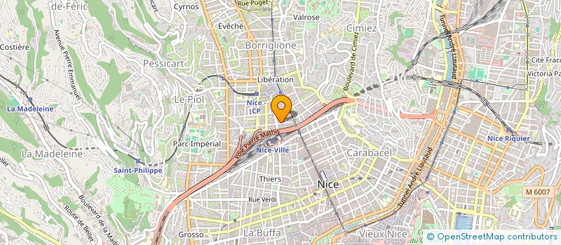 localisation de l'entreprise THEATRE BELLECOUR  NICE