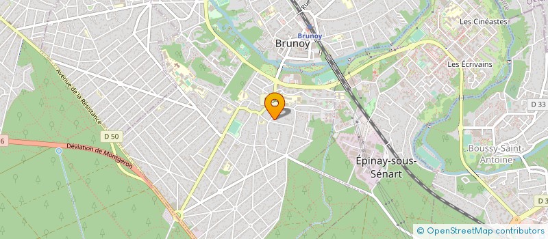 localisation de l'entreprise THEATRE BOISDEBOUT à BRUNOY