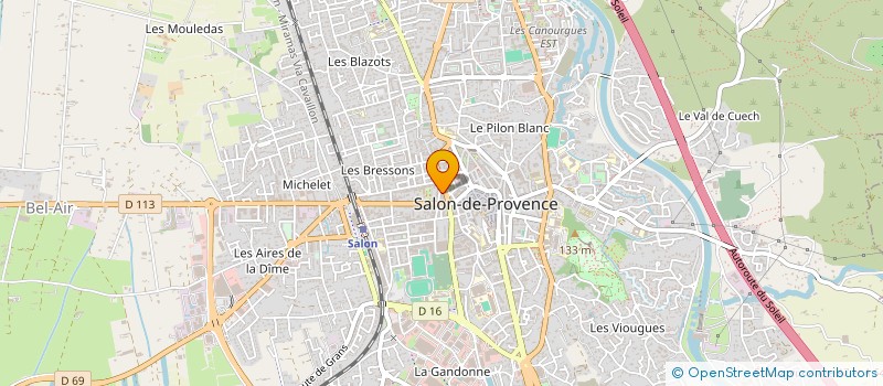 localisation de l'entreprise THEATRE COTE COUR à SALON-DE-PROVENCE