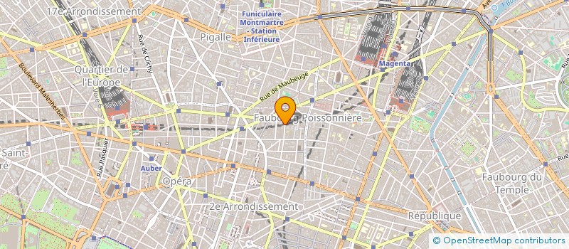 localisation de l'entreprise THEATRE COTE COURS à PARIS