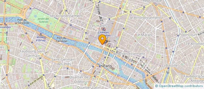 localisation de l'entreprise THEATRE D ART à PARIS
