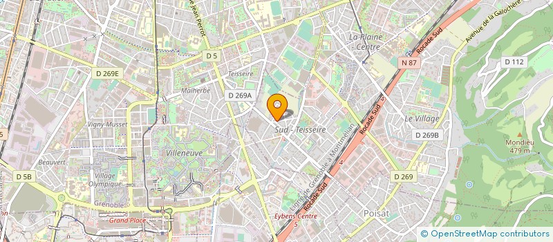 localisation de l'entreprise THEATRE D'OPERATION EXTERIEUR  SAINT-MARTIN-D'HERES