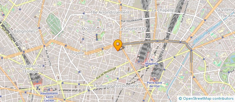 localisation de l'entreprise THEATRE DE BABYLONE  PARIS