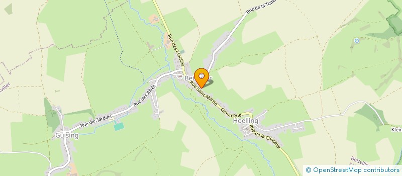 localisation de l'entreprise THEATRE DE BETTVILLER  BETTVILLER