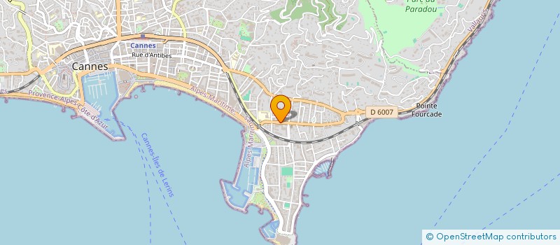 localisation de l'entreprise THEATRE DE CANNES  CANNES
