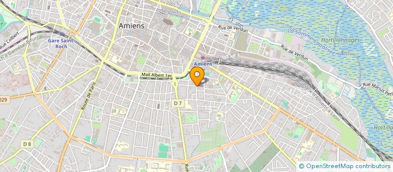 localisation de l'entreprise THEATRE DE L'ALAMBIC à AMIENS